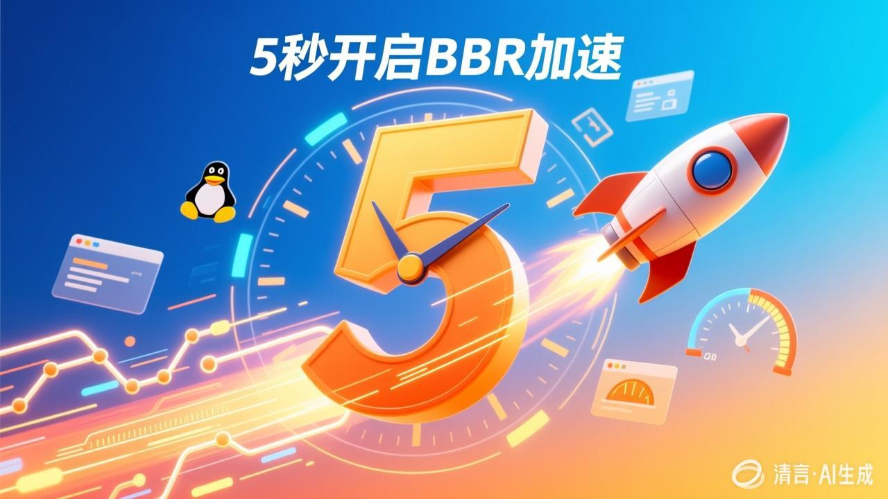 5秒开启bbr加速